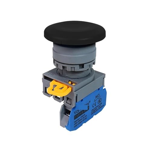 Bouton-poussoir 22mm FXBY6 interrupteur de commande mécanique pour armoire électrique Latching 2NC