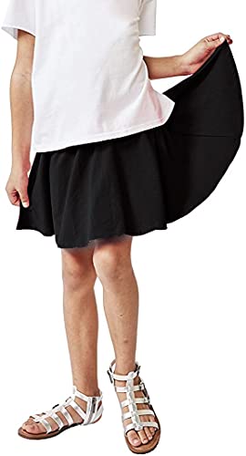 Image of FRAULEIN Girls Kids Flared Skirts with Attached Inner Shorts