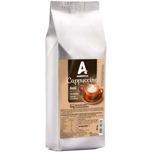 América Cappuccino Em Pó Avelã 1 Kg
