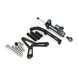VQLDPX Stabilizzatore Ammortizzatore di Sterzo per Moto per Yamaha Tracer 9 Tracer 900 GT 2021 2022 2023 Controllo Stabilizzazione Kit Staffa di Montaggio(X-2)
