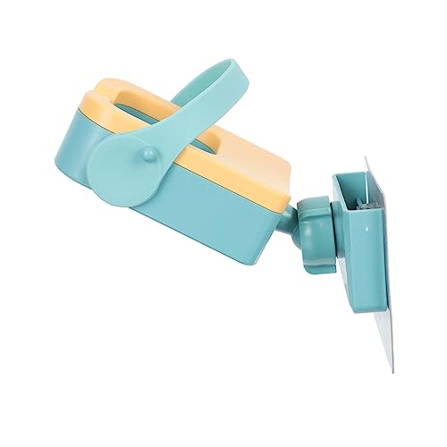 TOBBOMEY Hair Dryer Bracket Wall Hair Dryer Rack Home Wall Hanging Rack No Drilling Needed Decorative