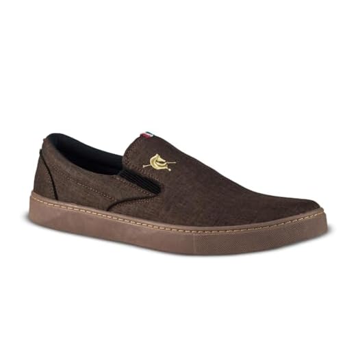 Sapatênis Slip On Yatch Masculino Polo State Play (43, Marrom Escuro)