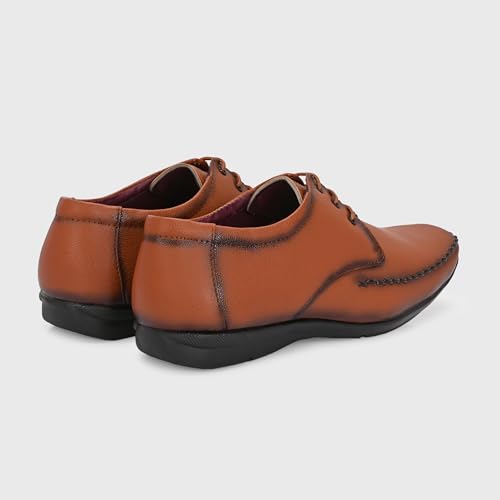 Image of Centrino Formal Shoe for Men | Cushioned Insole for Better Comfort | Stylish Lace-Up for Boys | Perfect for Office Wear & Formal Dress (9786)