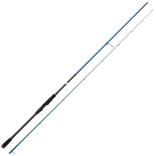 Savage Gear SGS2 Canna da pesca a tutto tondo, canna da pesca, predatore, luccio, pesce persico, trota, luccioperca, luccioperca, unisex, nero, 2,74 m, 15-50 g