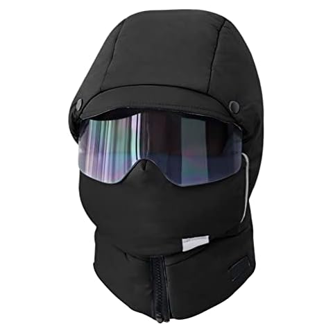 4 in 1 Waterproof Ski Cap with Mask Cover
