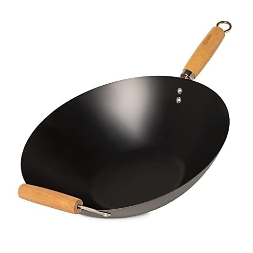 Wok Oster 34 cm Aço Carbono Brayden