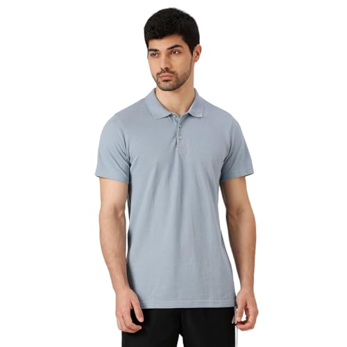 Image of Adidas Men's Solid Regular Fit Tshirt