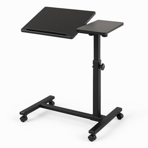 TOSCARA Adjustable Sit & Stand Desk – Rolling Laptop Desk