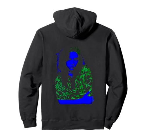 Image of Official Billie Eilish Neon Backlit Music Merch for fans Pullover Hoodie
