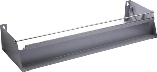 Dévidoir distributeur individuel en métal pour film alimentaire (largeur 30cm) avec système de découpe amovible Zipsafe