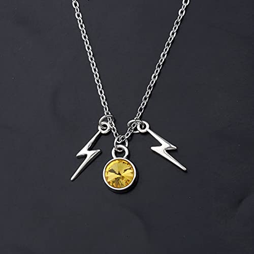 MAOFAED Anime Manga Series Gift Manga Necklace Anime Lover Jewelry, Thunder Necklace4