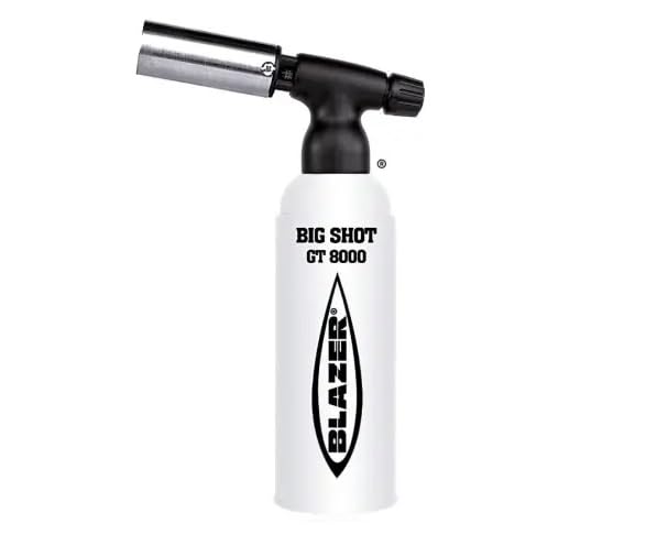Blazer Industrial Torch Lighter Big Shot GT 8000 White Black