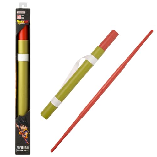 BANDAI - Dragon Ball Daima - Bâton Magique 120 cm - Nyoibo Power Pole Dragon Ball Daima - Licence Officielle - Accessoire Déguisement Manga Role Play - Jouet...