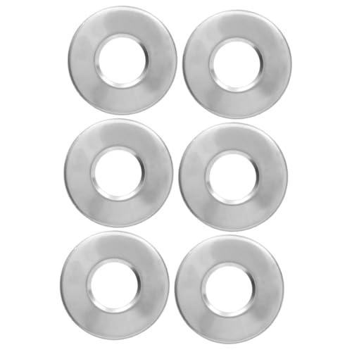 Cubiertas para Escalera de Piscina NOLITOY 3 Pares Acero Inoxidable miniatura 1