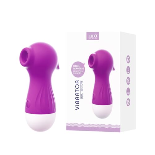 Sugador de Clitóris Pocotó Lilo 10 Modos de Pulsação Em Silicone Recarregável Pequeno e Portátil (RO