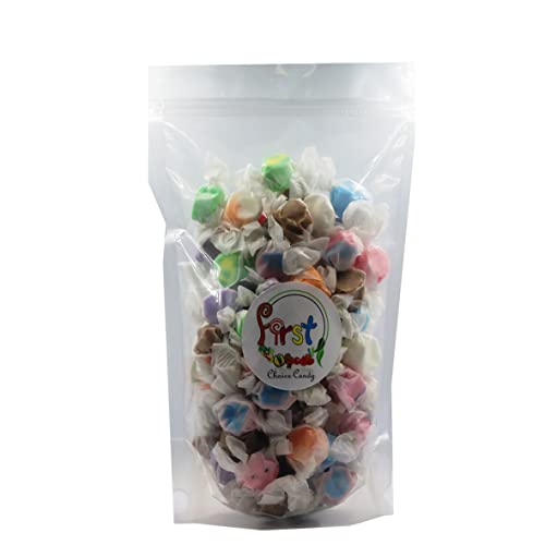 FirstChoiceCandy All Flavor Saltwater Taffy (Assorted, 1 Pound (Pack of 1))