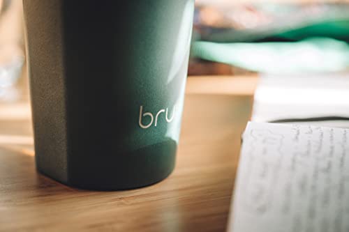 Bru - Travel Mug & Reusable Coffee Cup | 100% Leak-Proof | Ceramic Lining | Shatterproof | Hot For 8 Hrs Cold For 12 (12 Oz, Purple Dream) #TOP4