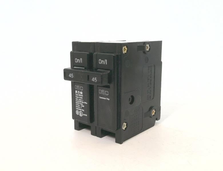 Eaton BR245 Breaker, 45A, 2P, 120/240V, Type BR, 10 kAIC