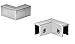 CRL Chrome 90° "Sleeve Over" Glass Clamp