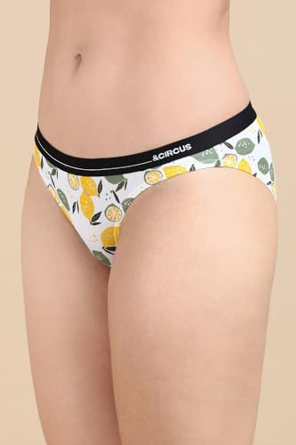 Image of &Circus Women's Puresoft Beechwood Modal Bikini | Innerwear for Women Seamless Underwear for Women Bikini for Women