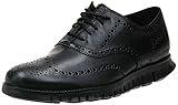 Cole Haan Men's Zerogrand Wing OX Leather Oxford, Closed Hole/Black, 9 Medium US