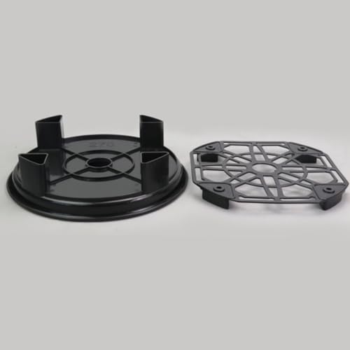 Plateau Rond 38cm pour Pots de Fleurs Intérieur Extérieur - 5