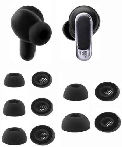 Rqker �C���[�`�b�v JBL Tour Pro 3�C���z���Ή� 5�g XS/S/M/L/XL�T�C�Y �\�t�g�V���R���C���[�`�b�v �����p�C���z���`�b�v JBL Tour Pro 3 5�y�A�Ή� �u���b�N