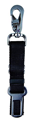 Trixie 1289 Anschnallgurt für Auto-Geschirre, S–M: 45–70 cm/25 mm, schwarz