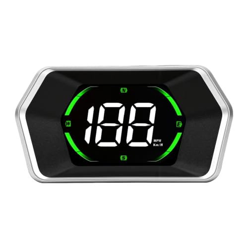 Velocímetro Digital GPS USB con Pantalla LED Verde Antideslumbrante para Solucionar Paneles Rotos