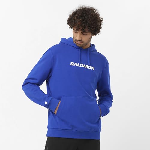 Image of Salomon Men's Logo Performance Hoodie Sweatshirt