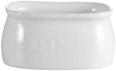 Roosevelt Pattern 3.5 Inch White Sugar Packet Holders 48 Ct