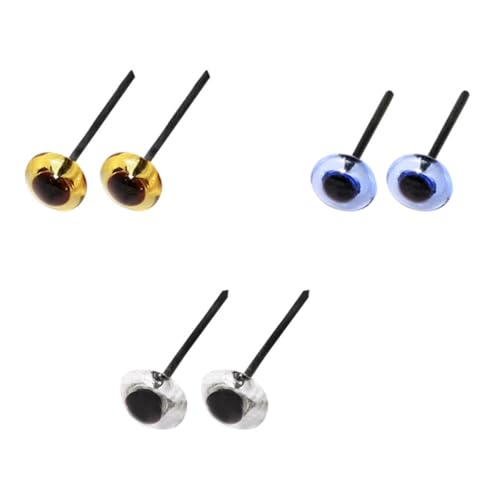 SEWACC 150 Pairs DIY Animal Eyes Accessories Craft Toy Eyes Great for Boys and Girls