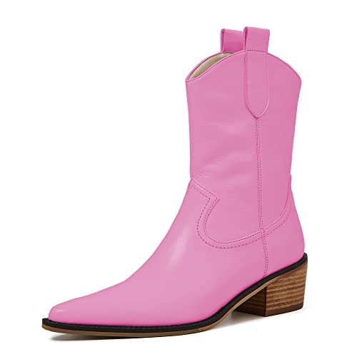 Botines de tacón bajo con cremallera Cover