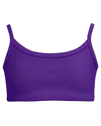 Image of City Threads Girls Bikini Top Only UPF 50+, Bathing Suit Top for Girls, Made in the USA