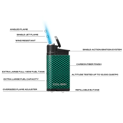 Encendedor Colibri EVO Jet Angulado Recargable miniatura 2
