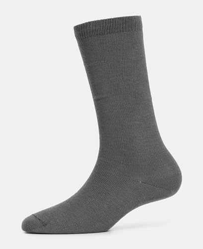 Image of Jockey 7902 Unisex Kid's Compact Cotton Stretch Solid Knee Length Socks with Stay Fresh Treatment