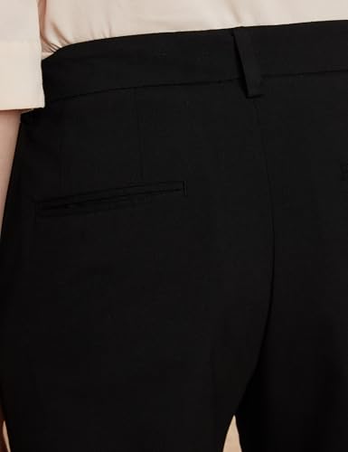 Image of Amazon Brand - Symbol Women's Flared Mid Rise Ankle Length Trouser (Formal Office Wear| Business Casual Pants) (Available in Plus Sizes)