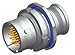 AMPHENOL AEROSPACE 2M803-003-07NF10-201PN CIRCULAR CONNECTOR, RECEPTACLE, 10-201, 10 POSITION, JAM NUT