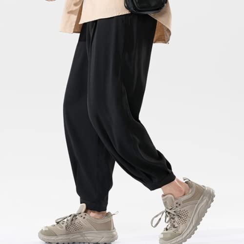 Sportbroek voor heren Zomer Modieus Informeel Eenvoudig Dagelijks Trend Retro Effen kleur Commuter Ademend Veelzijdige broek - Afbeelding 4