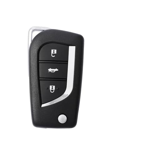 Carcasa llave Toyota Camry Auris Verso negra funda protectora 4