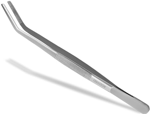 InstrumenteNrw Aquarium Terrarium Pinzette 30 cm Gebogen aus Edelstahl