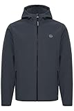 11 Project Ulfert - Chaqueta de entretiempo para hombre (tejido softshell, con cuello alto, corte regular), Iron Gate (193910), XL