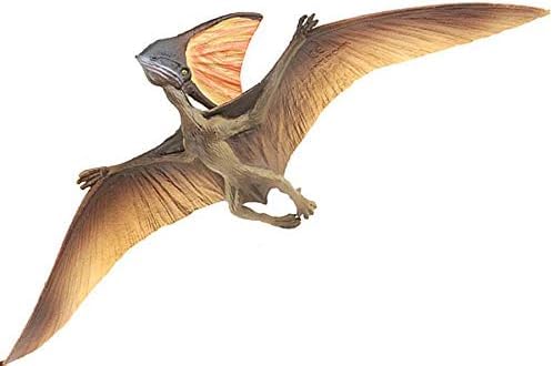 Image of FUNFOB Dinosaur Toy Figure Pterosaur Dinosaur Toys for Kids & Adults PVC Multicolour | Flying Flat Dino