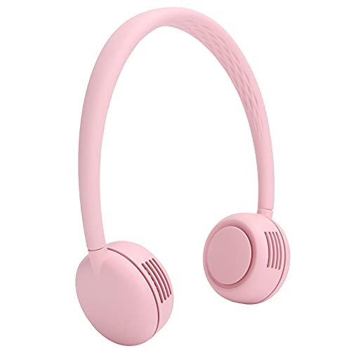 Ventilador de cuello rosa con USB y 3 velocidades ajustables 3