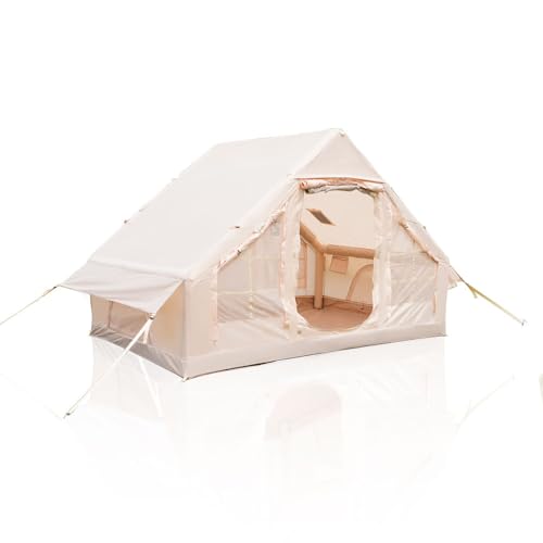 Carpa Inflable para Camping, Todas Las Temporadas, Beige miniatura 6