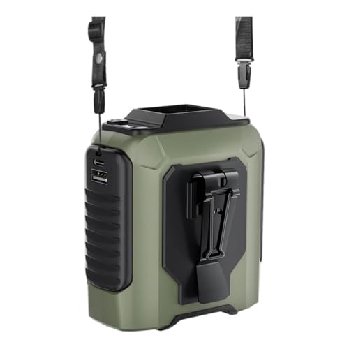 Ventilateur de taille réglable contre la chaleur avec clip et batterie USB - 2