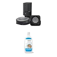 Bundle of iRobot Roomba i3+ EVO (3550) Robot Vacuum and Braava Jet m6 (6113) Robot Mop w/iRobot Authentic Replacement Parts - Hard Floor Cleaner Concentrate Solution