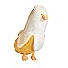 Banana Duck Peluche, 50 cm Banana Duck Sleeping Pillow, Animal Plush Toy Stereoscopico Adorkable Birthday Gift Cartoon Banana Duck Sleeping Pillow for Girls