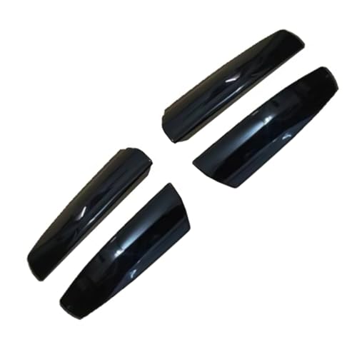 Embout de barre de toit pour Toyota Highlander 2009-2013 noir brillant