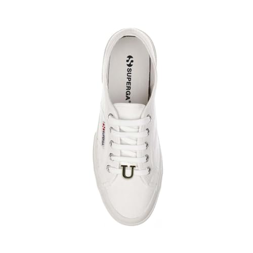 Superga �A���t�@�x�b�g U ���^�� ���S �V���[�Y �`���[�� (�����T�C�Y) (�u���b�N/�S�[���h)